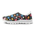 thumbnail image 5 of Psesaysky Colorful Love Heart Printed Shoes for Girls Women Skin-Friendly Durable Walking Shoes Size 5.5-11.5, 5 of 7