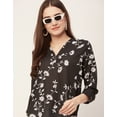 thumbnail image 5 of Moomaya Printed Tops For Women, Long Sleeve, Semi-Formal Top, 5 of 9
