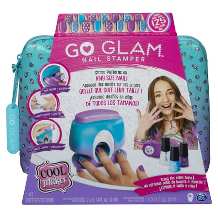 Cool Maker, GO GLAM Nail Stamper, Nail Studio with 5 Patterns to