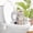 Grey, variant on Pet Supplies Cat Toilet Seat Training Kit and Indoor Cat Toilet Trainer System for Cat Using Reusable Seat Tool with Cleaning