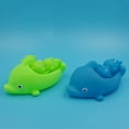 thumbnail image 3 of 4PCS Bath Toy Set Creative Dolphin Family Water Toy Tub Toy Shower Toy for Kids, 3 of 8