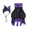 thumbnail image 2 of TRKIYQC Navidad Halloween Mascota Disfraz Gato Perro Camisa con Alas de Mariposa y Diadema para Fiesta Cosplay Suministros TRKIYQC  casual, 2 of 8