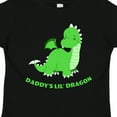 thumbnail image 4 of Inktastic Daddy's Lil' Dragon Cute Green Dragon Boys or Girls Toddler T-Shirt, 4 of 5