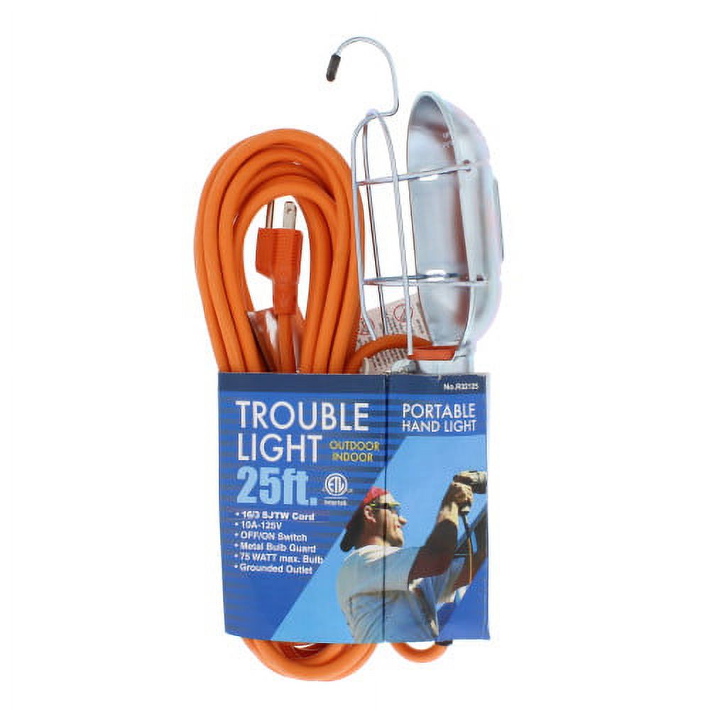 Bright-Way R32125UL 25' Trouble Light with Metal Cage - image 2 of 2
