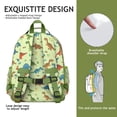 thumbnail image 5 of Rainbow Dinosaurs Tiny Plants Backpack for School,Cute School Bag,Schoolbag with Adjustable Shoulder Straps & Padded Back,15.25"x11.5"x5.25", 5 of 5