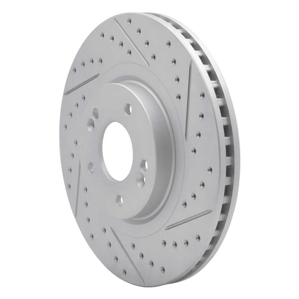 Dynamic Friction Company 830-21030R DFC Geoperformance Rotor - Drilled and Slotted