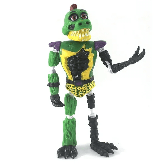 FNAF Action Figures, 6 PCS Toy Figures, 5.5 Inches Collectible Toys Set with Ball Joint Connection Light, Cake Toppers for Video Games Fans Boys, Girls, Kids Adults as Gifts