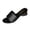 Summer Shoes # Black, variant on Heeled Sandals for Women Single Strap Low Block Heel Open Toe Square Toe Slip On Slides Summer Casual Dressy Vacation Ladies Modern Footwear