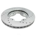 thumbnail image 3 of Detroit Axle - Front Drilled Brake Rotors for 1990-1997 Honda Accord 1997 Acura CL: 10.24" Rotor, 3 of 8