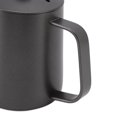 thumbnail image 2 of Hervidor De Café Por Goteo, Acero Inoxidable Negro A Prueba De Herrumbre Portátil Fácil De Limpiar Hervidor De Café Acabado Cepillado Interno Con Tapa Para El Hogar Para ANGGREK Otros, 2 of 8