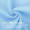 thumbnail image 5 of Ntbay 2 Pack Microfiber Toddler Pillowcases, Ultra Soft Travel Pillow Covers with Zipper Closure, 13" x 18", Sky Blue, 5 of 6