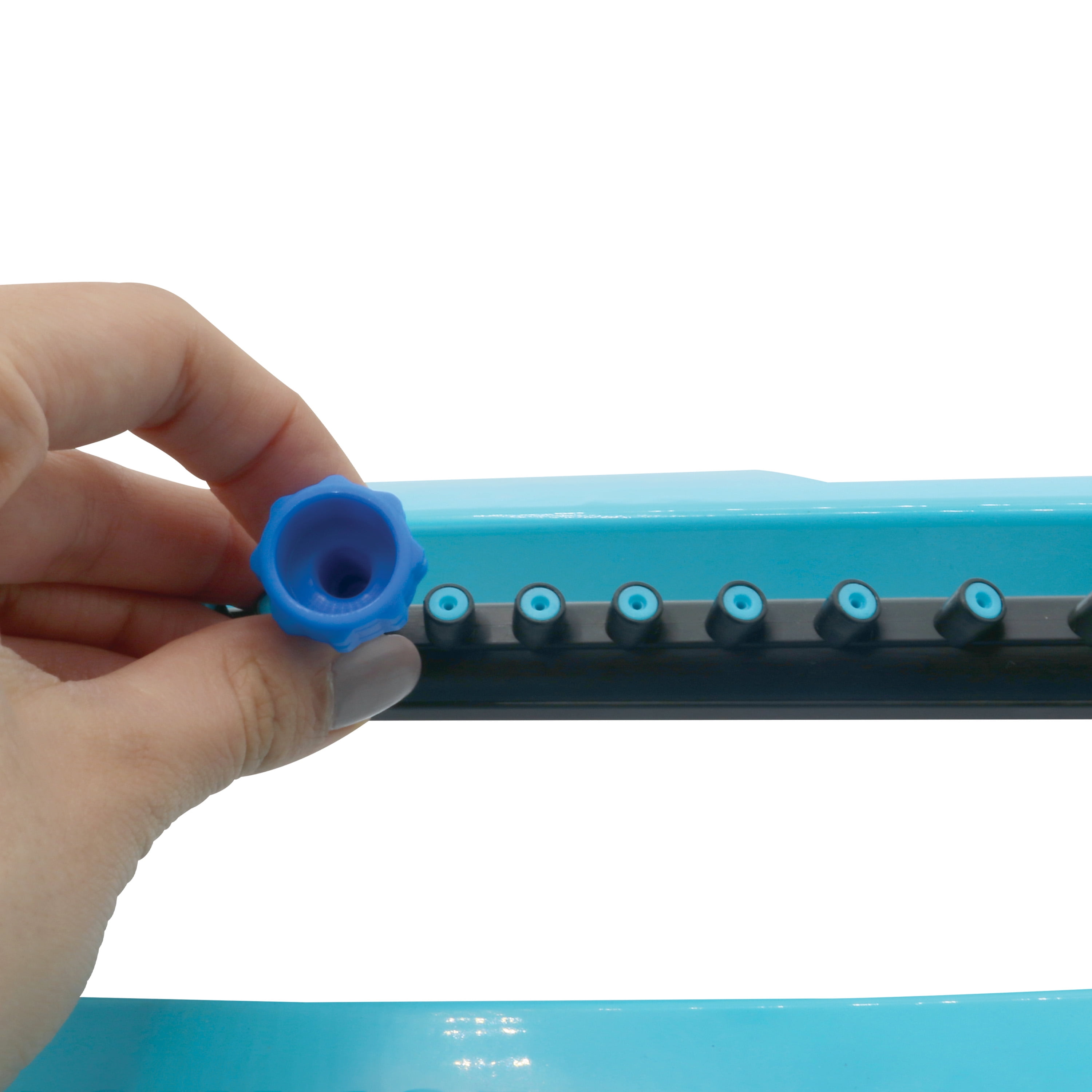 Aqua Joe Oscillating Metal Lawn Sprinkler, Adjustable Spray, 4,400 Sq. Ft. Max Coverage