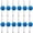 Round, variant on XGGYA Outlet Box Adjustable,Blue Single Gang Box,21 Cubic Inch Plastic Outlet Box for Flexibly Adjusted,AWG Standard(1 Pack)
