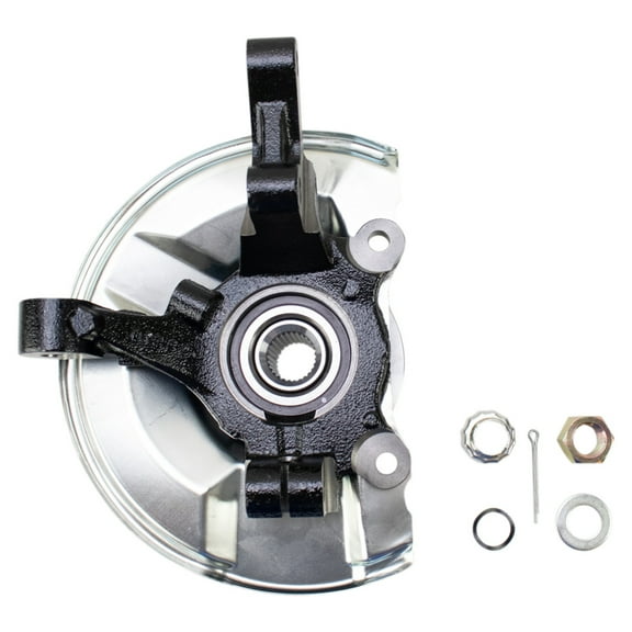 TRQ Front Wheel Bearing & Hub Assembly with Knuckle LH for Dodge Jeep New BHA42802