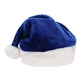 thumbnail image 6 of Eosunjian Santa Hat for Women Men Plush Velvet Christmas Hats Soft Holiday Dress-up Accessory for New Year Party Supplies (Green), 6 of 13