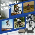 thumbnail image 7 of 2set Disc Brake Pad 1.28" x 1.06" Semi-Metallic Resin Bike Brake Pads with Spring and Pin for BB7 M355 M446 M640 Mountain Road Bikes, Black, 7 of 7