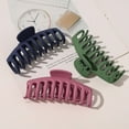 thumbnail image 2 of Solid Color Claw Clip Large Barrette Crab Hair Claws Bath Clip Ponytail Clip for Women Girls Hairpins Headwear Hair Accessories, 2 of 3