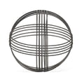 thumbnail image 4 of Home Decorative Indoor Silver Metal Orb 7" Dia, 4 of 4