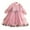 Pink, variant on Generic Toddler Girls Spring Ruffled Tulle Puff Floral Lace Embroidery Princess Dress Show Dress Autumn Winter Clothes for Catwalk Performance Holiday Party Wedding Christmas（2-3 Years Pink）