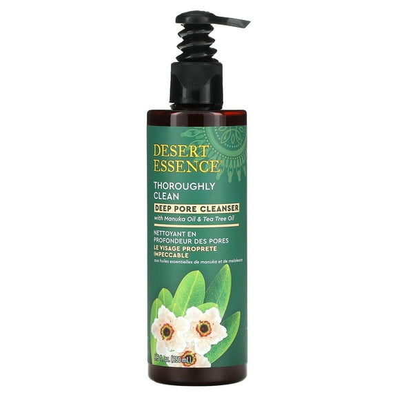 Desert Essence Thoroughly Clean Deep Pore Cleanser 8.5 oz Liquid