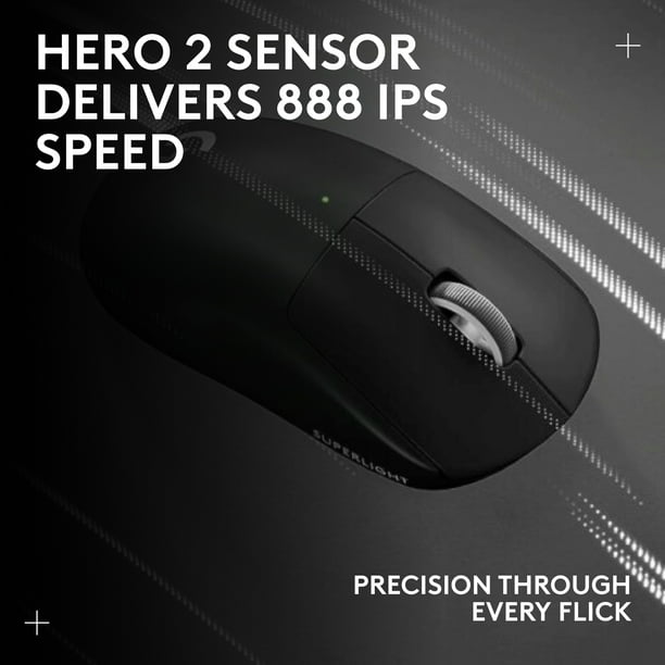 Logitech G Pro X Superlight HERO 2 Lightspeed Wireless Gaming
