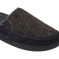 thumbnail image 3 of Keanu Mens Tweed Slip-on Mule Slippers, 3 of 4