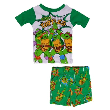 Teenage Mutant Ninja Turtles Toddler Boys 2pc T-Shirt & Shorts Pajama Set 2T