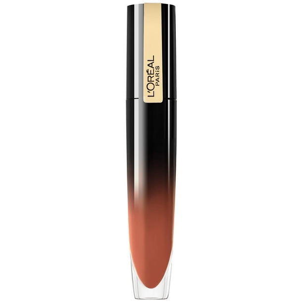 Lápiz labial L'Oreal Paris Brilliant Signature Shiny Be Independent