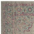 thumbnail image 6 of SAFAVIEH Artisan Flora Traditional Area Rug, Light Grey/Light Blue, 9' x 12', 6 of 6