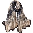 thumbnail image 1 of Pañuelos de seda para mujer, pañuelo de seda ligero, pañuelo de seda, pañuelo para el cuello, regalo de tela para mujer JFHHH pequeña, 1 of 1