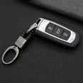 thumbnail image 4 of Car Key Chain Hand-woven Faux Leather Braided Rope Snap Hook Alloy Men Women Waist Key Holder Ring for Daily, 4 of 10
