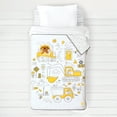 thumbnail image 2 of sago mini - tuck me in quilt - trucks & diggers, 2 of 8