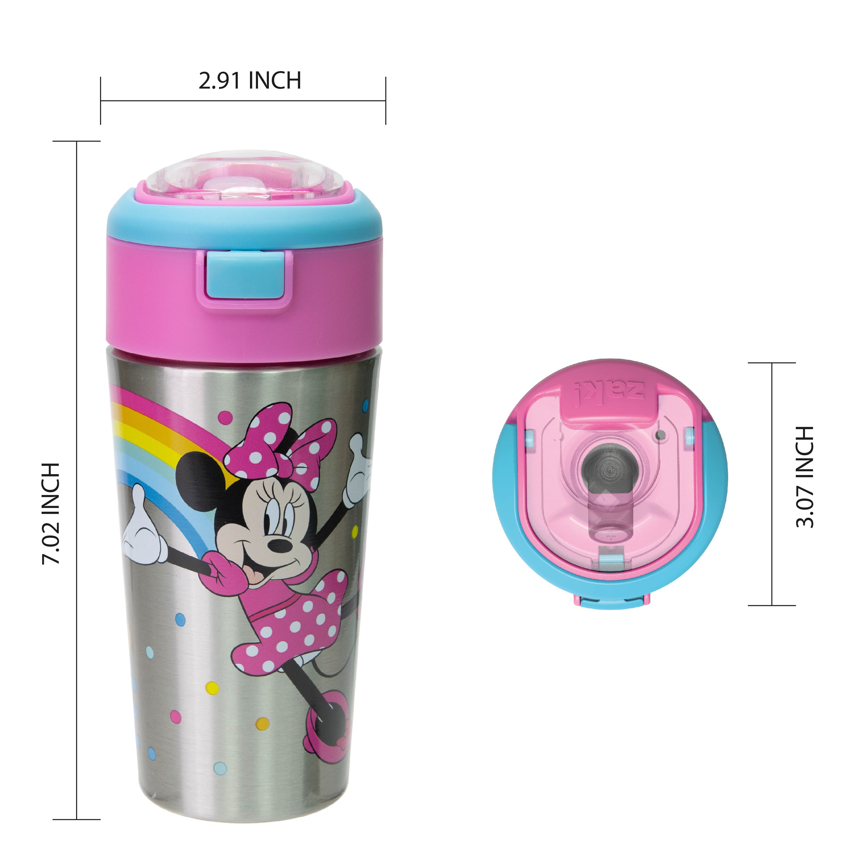 KECTTIO 550ML Kids Water Bottles With Straw Portable Leak-proof Seal School  Water Cups Girl Drinking
