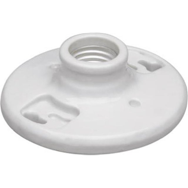 272CC18 660W Incandescent Porcelain Lampholder, White