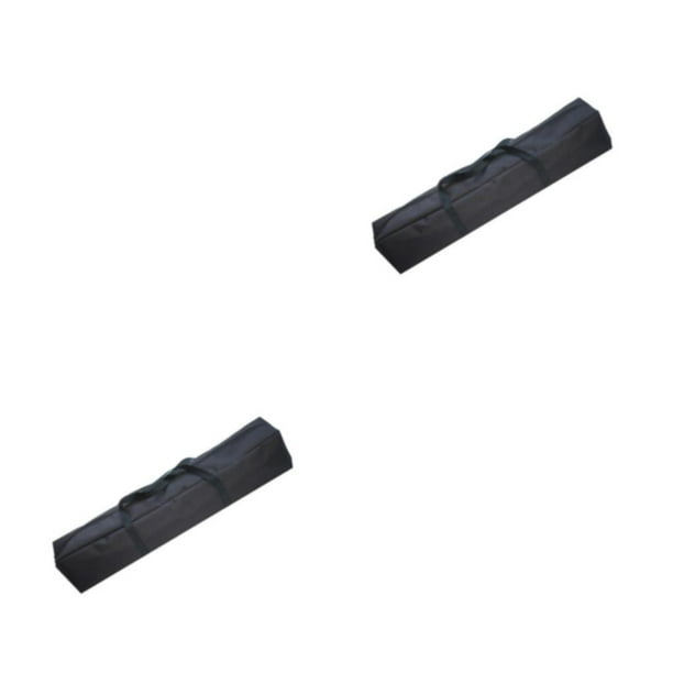 Bearachild Bolsa de almacenamiento de poste para toldo de Camping, soporte para artículos diversos resistente al desgaste, organizador de gran 80x20x20cm 2piezas