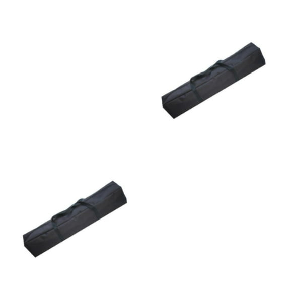 Bearachild Bolsa de almacenamiento de poste para toldo de Camping, soporte para artículos diversos resistente al desgaste, organizador de gran 80x20x20cm 2piezas
