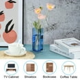 thumbnail image 4 of Uxcell Acrylic Vase Arch Acrylic Floral Vase Clear Geometric Plastic Decorative Vase Blue, 4 of 5