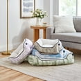 thumbnail image 3 of Gap Camo Cuddler Pet Bed, Recycled Polyester Cover with Sherpa inner, Small 20"18", Blue, 3 of 9