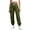 Army Green, variant on cocolona Cargo Pants Women Elastic Waist Drawstring Jogger Outdoor Casual Travel Hiking Pants with Multi Pockets