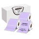 thumbnail image 1 of Etiquetas térmicas ORGBRO, 40 x 30 mm, 230 etiquetas/rollo, 3 rollos, color morado, 1 of 7