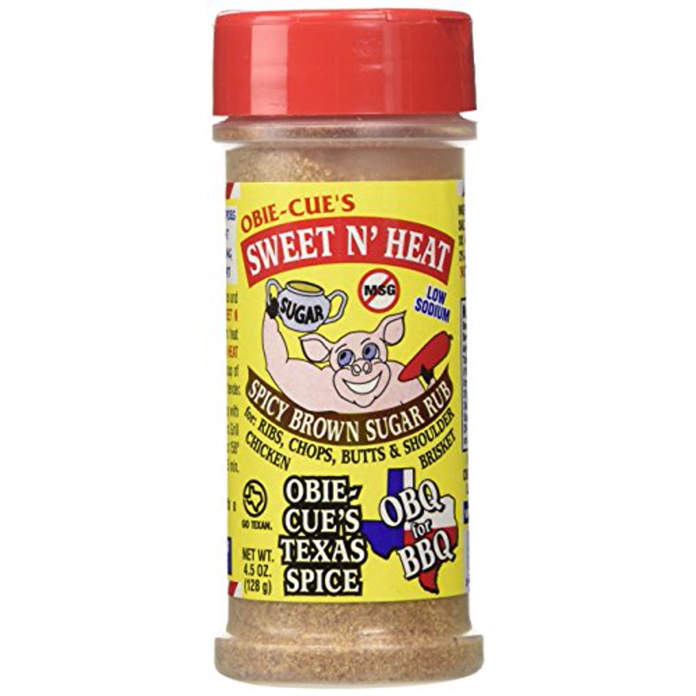 ObieCue's Sweet 'N Heat Spicy Brown Sugar BBQ Rub (4.5 oz) Walmart
