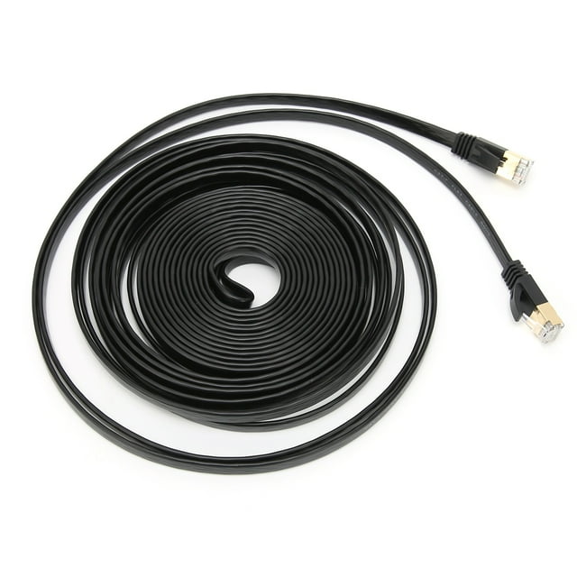 Cable de par trenzado de núcleo, cable de red de 10 Gigabit, accesorios de computadora de red Gigabit, funcionamiento suave