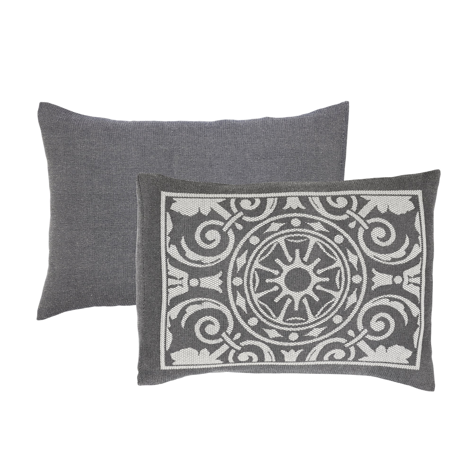 Superior Bedspread Set, Twin, Charcoal, 2 Piece