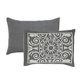 thumbnail image 2 of Superior Bedspread Set, King, Charcoal, 3 Piece, 2 of 5