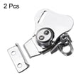 thumbnail image 3 of Unique Bargains Twist Latches, Iron Spring Loaded Butterfly Twist Latch for Box, 2.2x2' 2Pcs, 3 of 6