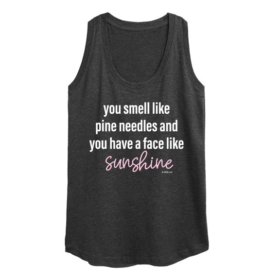 Bridesmaids - You Smell Like Pine Needles - Women's Racerback Tank Top