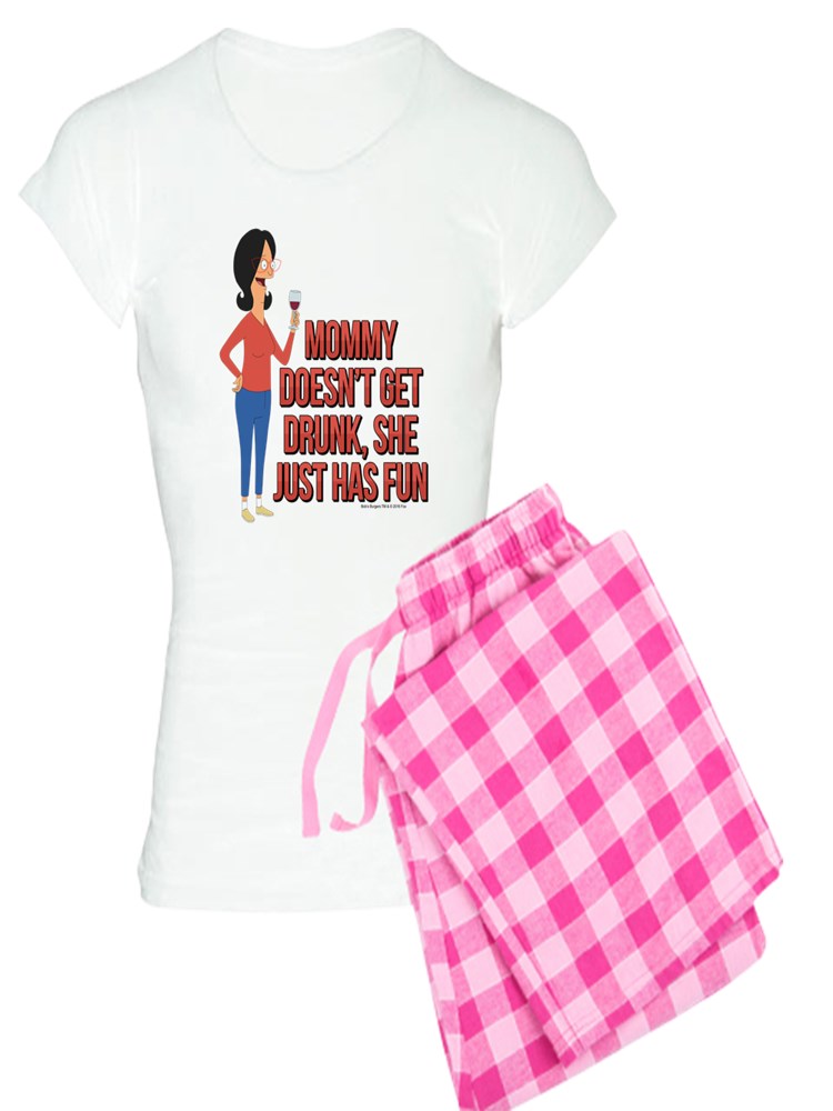 CafePress Bobs Burgers Wine Womens Nightshirt Soft Long Pajama Shirt Cotton PJs//Pyjamas