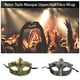 thumbnail image 4 of Envolturas de media cara Disfraces de disfraces de personalidad antigua Mardi Gras Maquillaje Fiesta Baile Regalos de cumpleaños Halloween Ropa, zapatos y accesorios Miscelánea plata antigua Sonducket AP010205-02B, 4 of 6