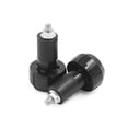 thumbnail image 3 of 2 Pcs 7/8" Brake Clutch Hand Handle Bar Grip Plug End Cap for Motorcycle, 3 of 3