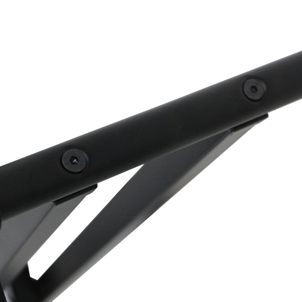 Dual-tube X-Shape Keyboard Stand Black